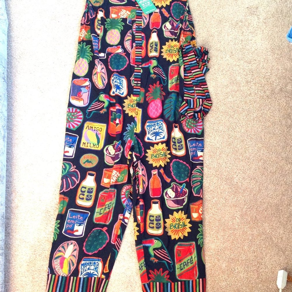 FARM Rio Brasil Collectibles Printed Jumpsuit - Picture 15 of 16